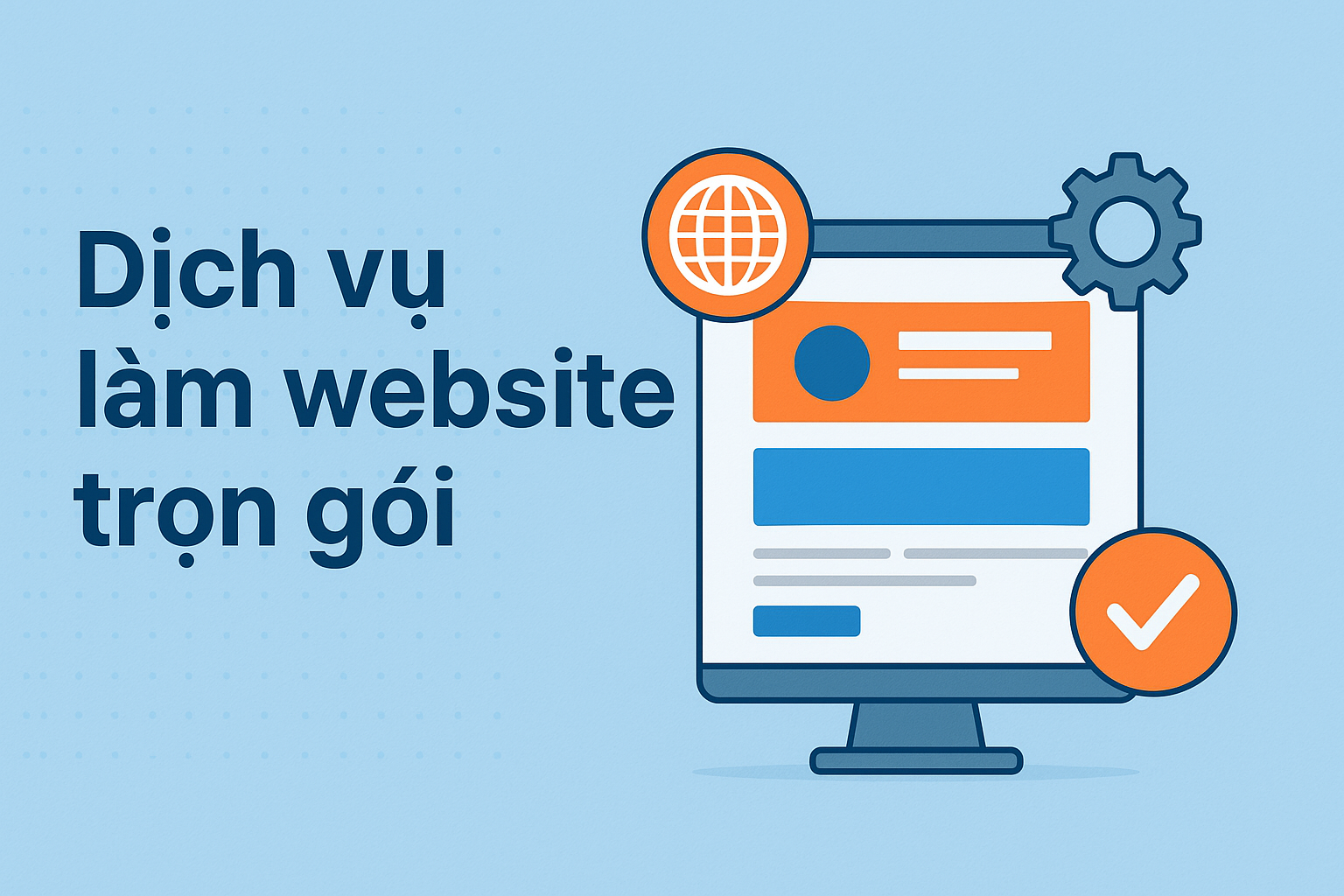 Dịch vụ làm website trọn gói