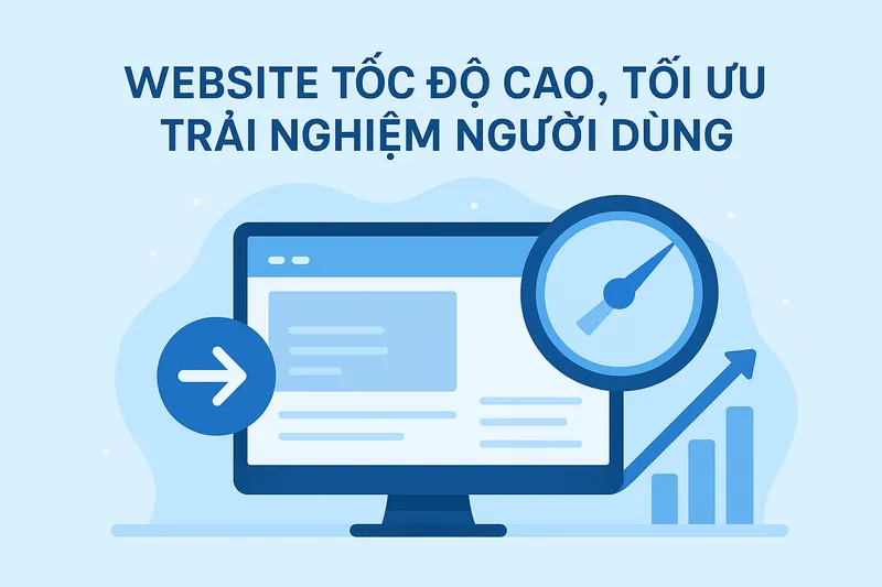 Website tốc độ cao – tối ưu trải nghiệm người dùng