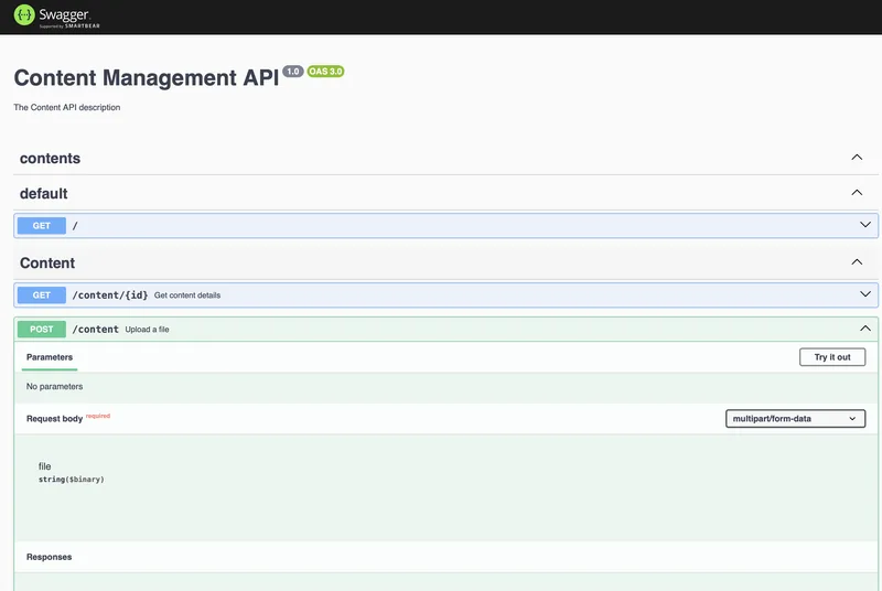 Content Management API