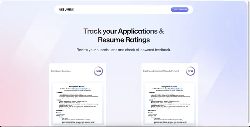 Resumind – AI Resume Analyzer